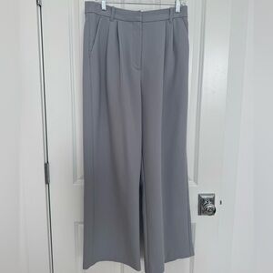 Abercrombie & Fitch Gray Wide Leg Pants